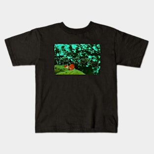 Kaleidoscope Diary Nature Reflection Kids T-Shirt